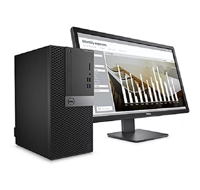 dell optiplex 3050 desktop ( intel pdc g4400/ 4gb ram/ 500 gb hdd/ 19.5 inch screen/ 3 years warranty),black